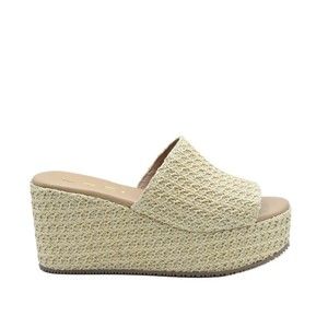 Ehm Woven-Texture Low-Cut Shoes With Stylish Wedge Design - NWT